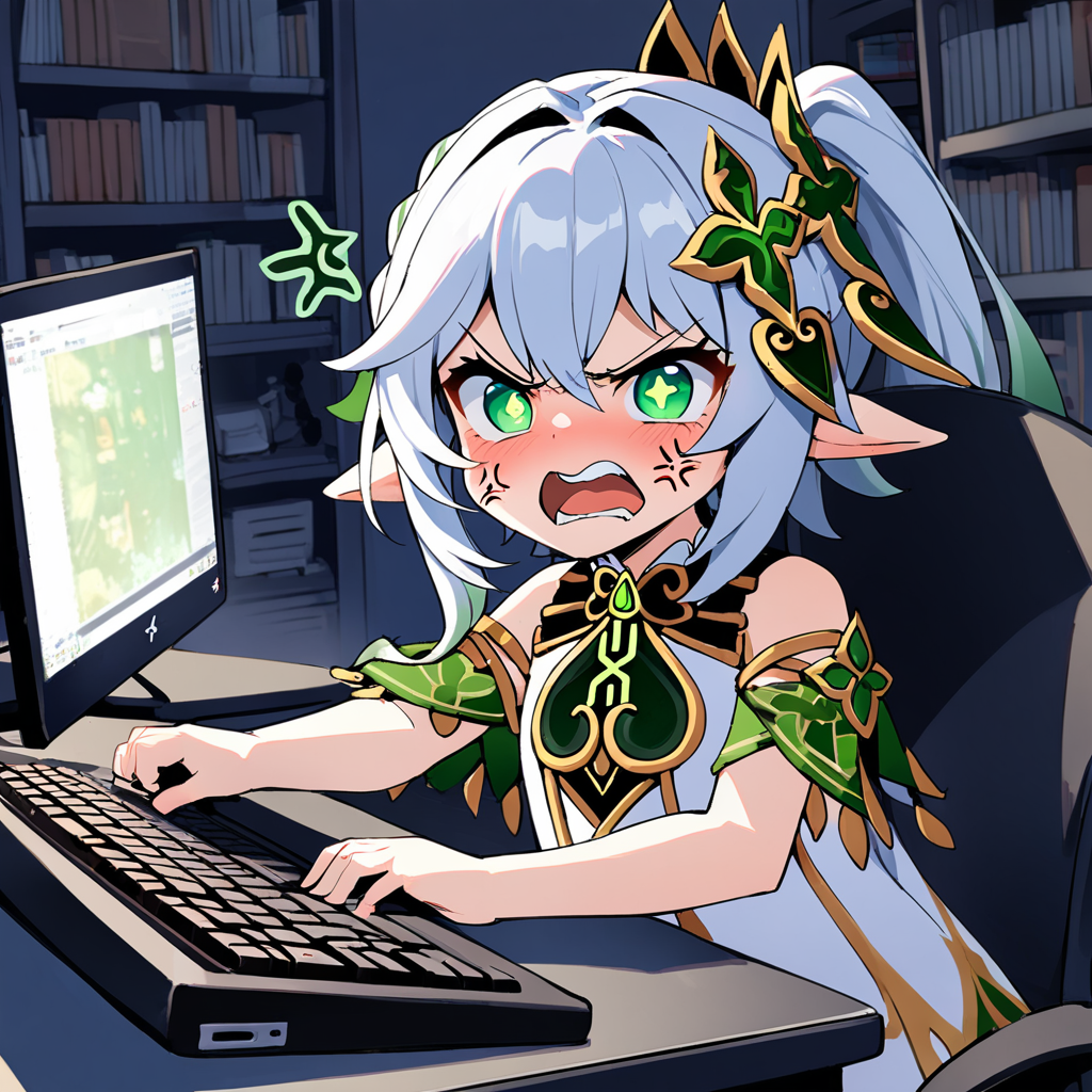 masterpiece, best quality, <lora:inori-meme_last:1.7>,1girl,nahida \(genshin impact\),
