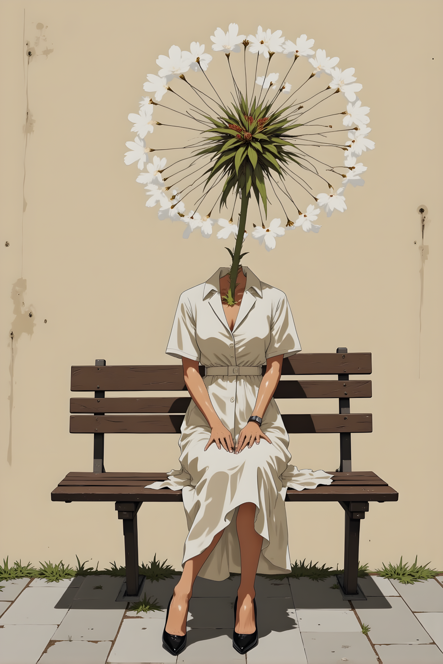 An anime portrait of a woman with common miilkweed instead ofhead.
BREAK j_art, anime, anime art, bboil artist style, glshs, <lora:J_Anime:1.0>