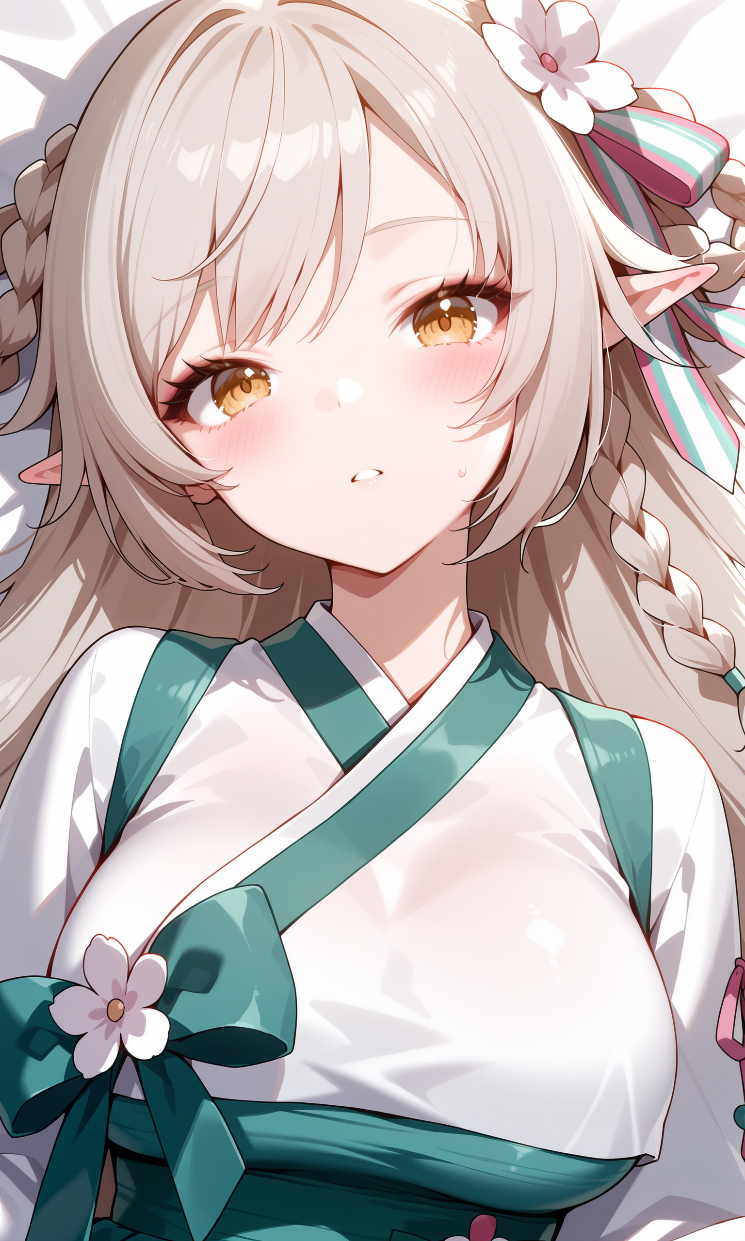 masterpiece,best quality,amazing quality,<lora:event_costume_editheversoul:0.8> event_costume_edith(eversoul),
upper body, looking at viewer, korean_clothes