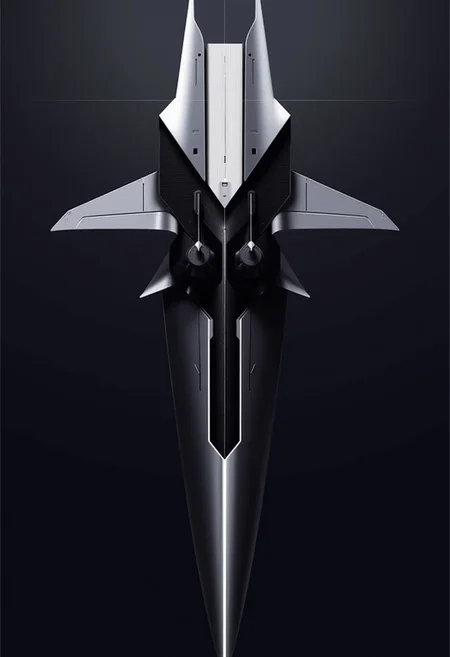 yfg-srs optical illusion combining futuristic technology, hard light, photograph, matte, blacks, dark, brooding