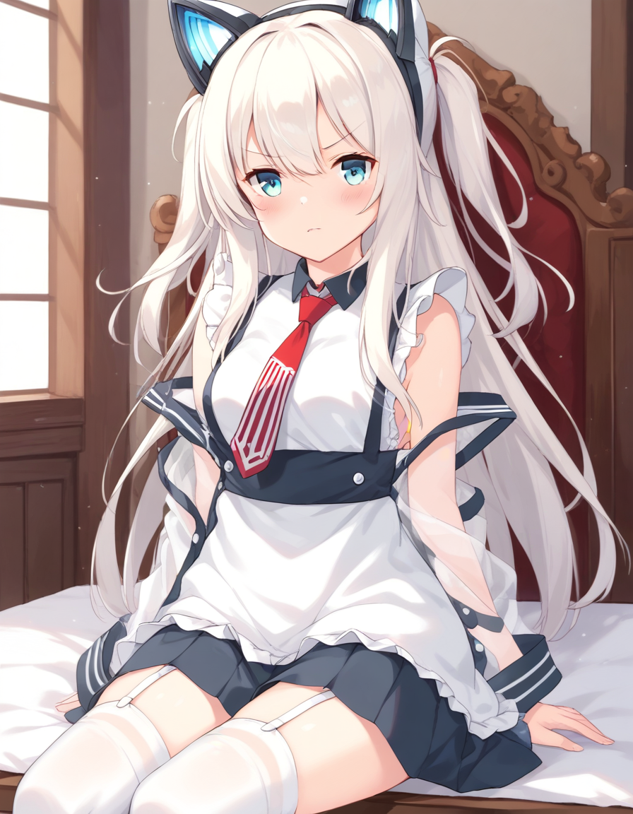 <lora:hammann_â±_XL_pony_bf16_v1:1>hammann_â±_(azur_lane),1girl,, BREAK score_9, score_8_up, score_7_up, BREAK source_anime, best quality, masterpiece, uncensored,<lora:sdxl_lightning_4step_lora:1>(clear eyes:1.2),zPDXLpg,rating_explicit,clear eyes,beautful eyes,