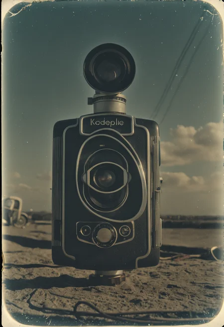 analog film photo <lora:Beeple_retrofuturism-000005:1>,Beeple style,retrofuturism, . faded film, desaturated, 35mm photo, grainy, vignette, vintage, Kodachrome, Lomography, stained, highly detailed, found footage