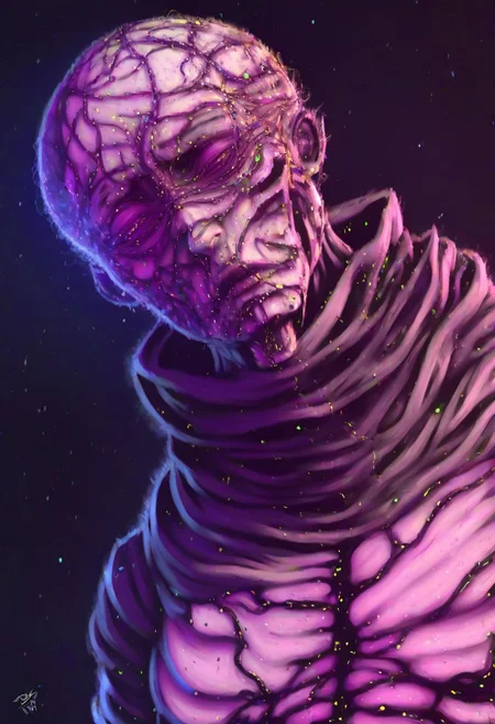 hyper real, neon-outlined male figure in the dark with vibrant colors and reflective surfaces, (dark shot:1.17), epic realistic, faded, ((neutral colors)), art, (hdr:1.5), (muted colors:1.2), hyperdetailed, (artstation:1.5), cinematic, warm lights, dramatic light, (intricate details:1.1), easynegative