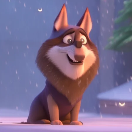 Wolf in the rain, Zootopiav4