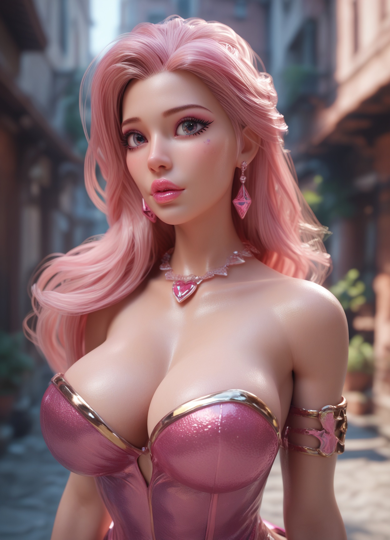 bimbo pink princess slut