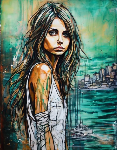 an expert creation by alice pasquini of a lady looking like mikaxl6.