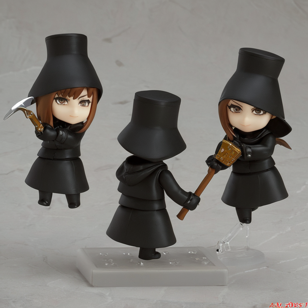 Female thief <lora:nendoroid:2>, masterpiece, best quality, high quality, absurdres
