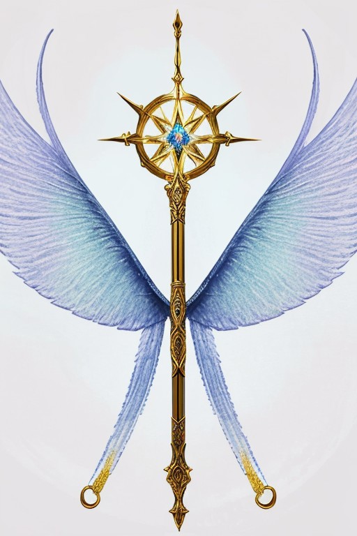 MagicItem_v1, fantasy, cross, cross-shaped scepter, masterpiece, high detailed, elegant, majestic, detailed, pretty, beauty, perfect, sleek, world morph, front facing position, perfect morph, divine, heavenly, excessive energy, holy