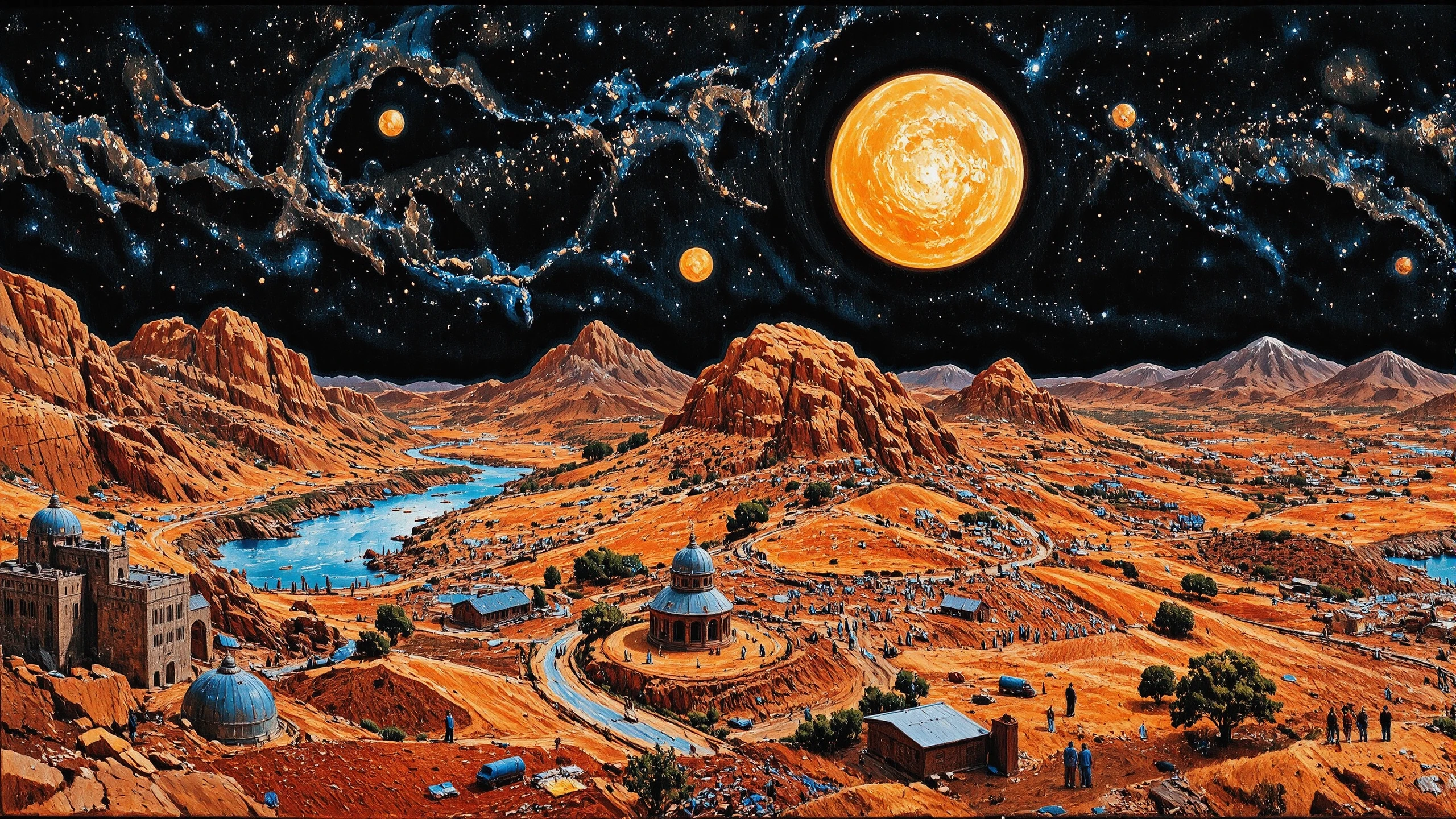 (bar) beautiful St Helenian space landscape, woman, intricate, very detailed, multilayer paint style, colorful, <lora:Hand v2:1> <lora:Anti-Blur:1> <lora:Insane Detail Slider:0.5>   <lora:Flux.1_Turbo_Detailer:0.6> <lora:flux-photo-transparent_Alpha_1.0:0.8> <lora:flux.1_lora_flyway_Epic-detail_v2:1> <lora:Painterly01b_CE_FLUX_AIT:0.8> pntrlyCE_style