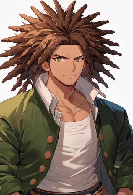 score_9, score_8_up, score_7_up,
hagakure yasuhiro
simple background, white background, light smile <lora:danganronpa_aio_1:1>