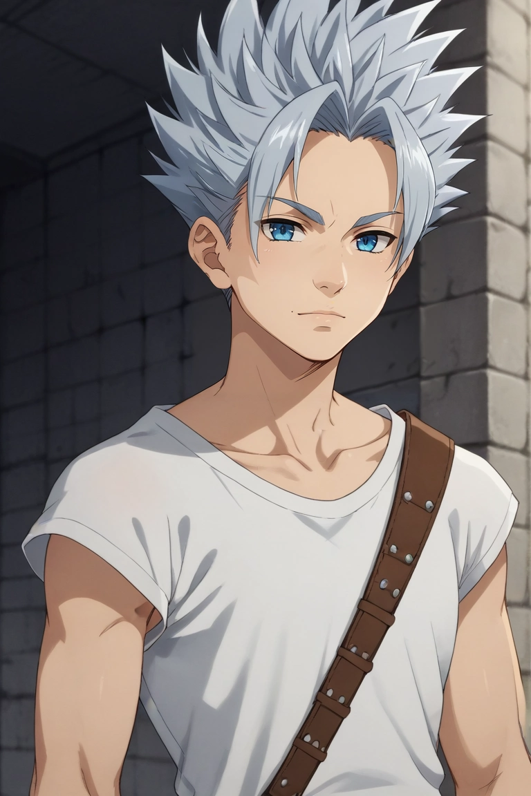 score_9, score_8_up, score_7_up, source_anime, rating_safe, , (photorealistic:0.6), looking at viewer, depth of field, 1boy, solo, male focus, <lora:arden_nnt_pony:0.84>, arden_nnt, grey hair, blue eyes, short hair, spiked hair, , , <lora:sdxl_lightning_8step_lora:1>