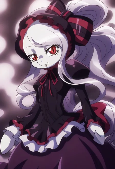 detailed background, shiny skin, posing, rating safe, <lora:shalltear.pony:1>, shalltear,