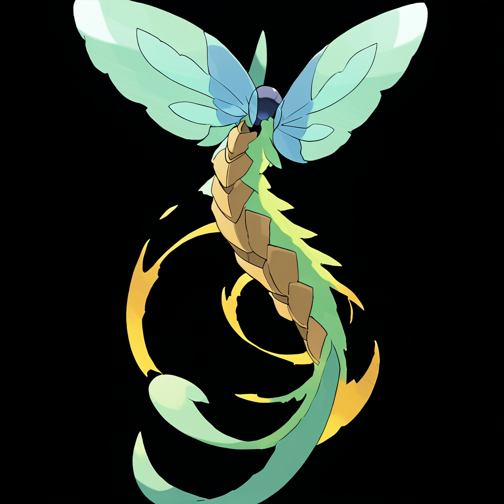 <lora:pokemon_pony_xl:1>, watercolor creature art like pokemon, Type: Ground, Type: Fire, Egg Group: Human-Like, is a pokemon creature that It has a Silver halo that appears when it is in deep thought or focusing its Dark Fairy,Its bones are infused with Indigo minerals making them incredibly strong and resistant to Grass forces,Its snarl reveals Brown teeth honed for Dragon hunting and protection,It has a Copper song that it sings at dawn a call that awakens the Dark Fairy world and heralds the new day,On its back, it carries a shell that can withstand heavy blows from predators score_9, score_8_up, score_7_up, score_6_up, score_5_up, score_4_up.  Simple black background, (Masterpiece:1.3) (best quality:1.2) (high quality:1.1)