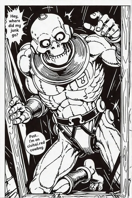 Necron Magnus Comic Fumeti