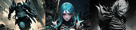highly insanely detailed, masterpiece, top quality, best quality, highres, 4k, 8k, RAW photo, (very aesthetic, beautiful and aesthetic),
__lazy-wildcards/cosplay-char/blame/abara-kudou_denji/prompts__,
<lora:ABARA_KudouDenji_v1:0.7>,
(1girl:1.3),
solo focus,
__lazy-wildcards/dataset/background__,âââ