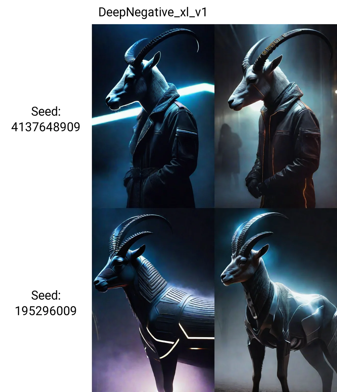 no visible face,sensuous,digital art,performance vehicle,foggy atmosphere,(ibex wearing headband),armored jacket,freedom,high cheekbones,glowing light lines