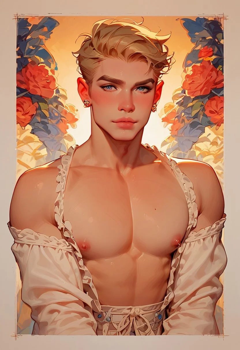 score_9, score_8_up, score_7_up,
rating_questionable, Expressiveh, g0th1c,
1boy, male focus, bara, crossdressing, Rosie the Riveter, pinup_style, ww2 poster, propaganda poster,