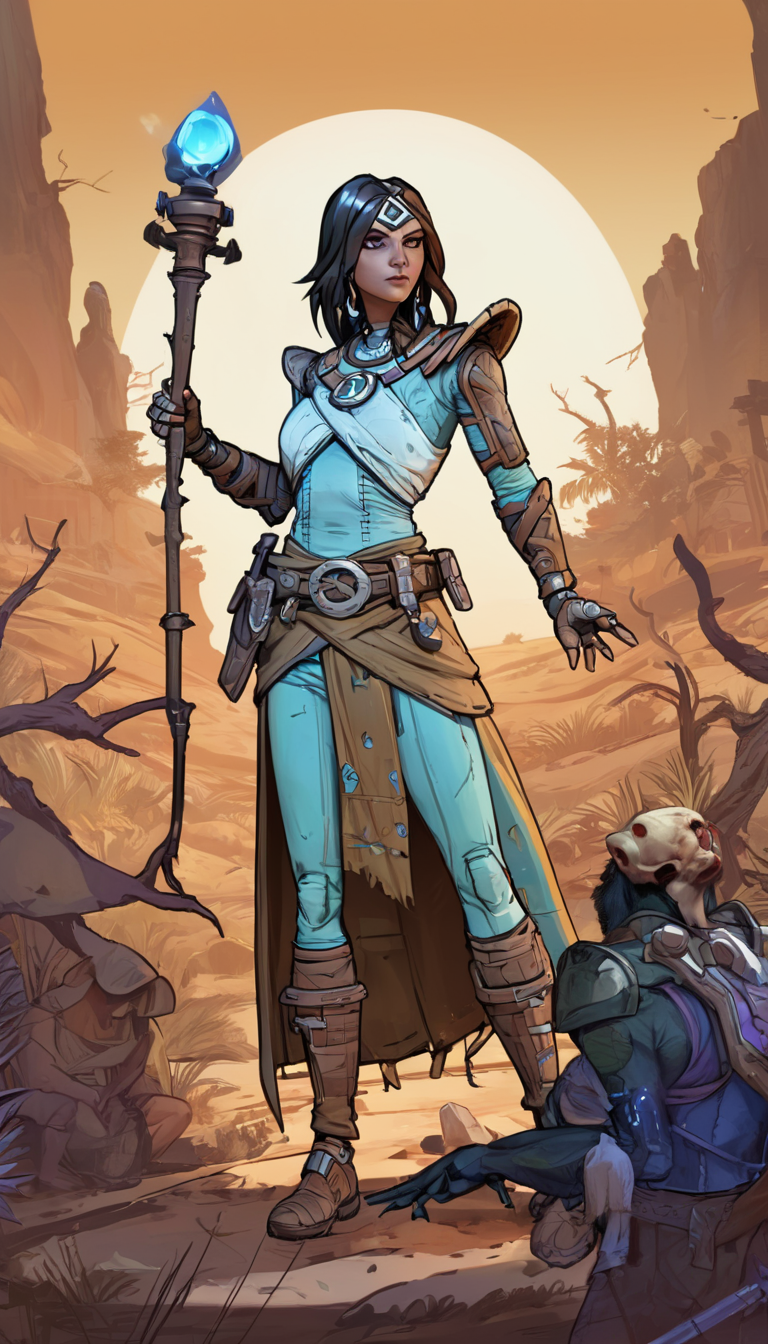 Indie game art,(Cinematic scene, hero view, d4s sorceress <lora:diablo_4_sorceress_v0.0.1:1>, action pose, nature, detailed background, masterpiece, best quality, high quality, absurdres), (Vector Art, Borderlands style, Arcane style, Cartoon style), Line art, Disctinct features, Hand drawn, Technical illustration, Graphic design, Vector graphics, High contrast, Precision artwork, Linear compositions, Scalable artwork, Digital art, cinematic sensual, Sharp focus, humorous illustration, big depth of field, Masterpiece, trending on artstation, Vivid colors, trending on ArtStation, trending on CGSociety, Intricate, Low Detail, dramatic
