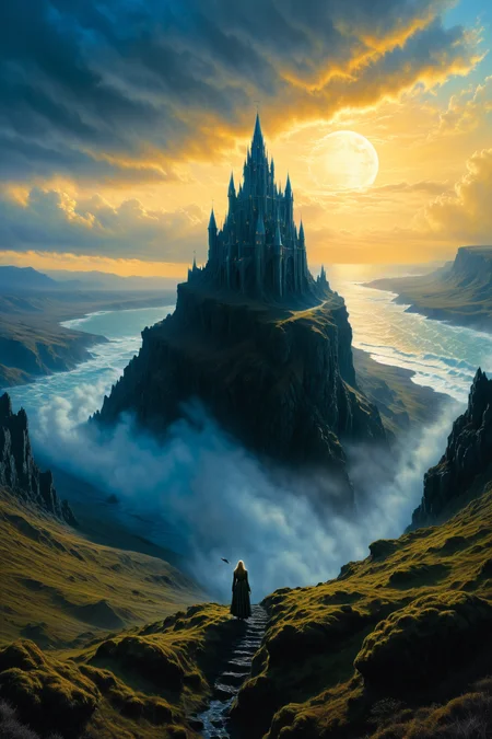 by  Andreas Rocha  and  Ted Nasmith  in the style of  Barbara Crane  ,   surreal art  ,  digital oil pastel on canvas<lora:oil_pastel:1.00> of a cinematic photo <lora:juggernaut_cinematic:1.00> , prophetic  <lora:more_art:0.40><lora:faetastic:0.25><lora:midjourney:0.15>