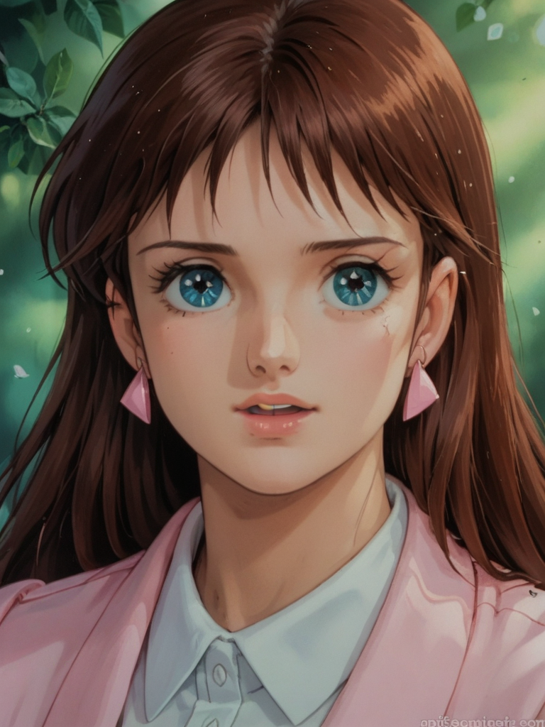 score_9, score_8_up, score_7_up, miakoji, mia, ronin warriors, <lora:Mia_Koji:1>,  1girl, solo, earrings, jewelry, blue eyes, retro artstyle, brown hair, long hair, 1980s (style), open mouth