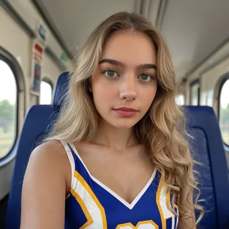 Stable_Yogis_PDXL_Positives2
<lora:train_demo character lora_bsy_PONY:0.8> 9..demo..character..1, 99..demo..character..1, long curly hair, blonde hair,  green eyes,  realistic, photorealistic, medium breasts, narrow waist, curvy, slender thighs, ( jyojifuku, cheerleader, pom pom \(cheerleading\) ) , <lora:Realism_Lora_By_Stable_Yogi_Pony_V1.:0.2> realism, realistic, real life, photorealistic, detailed, eye_focus, close-up, solo, looking_at_viewer, eyes_makeup_selt