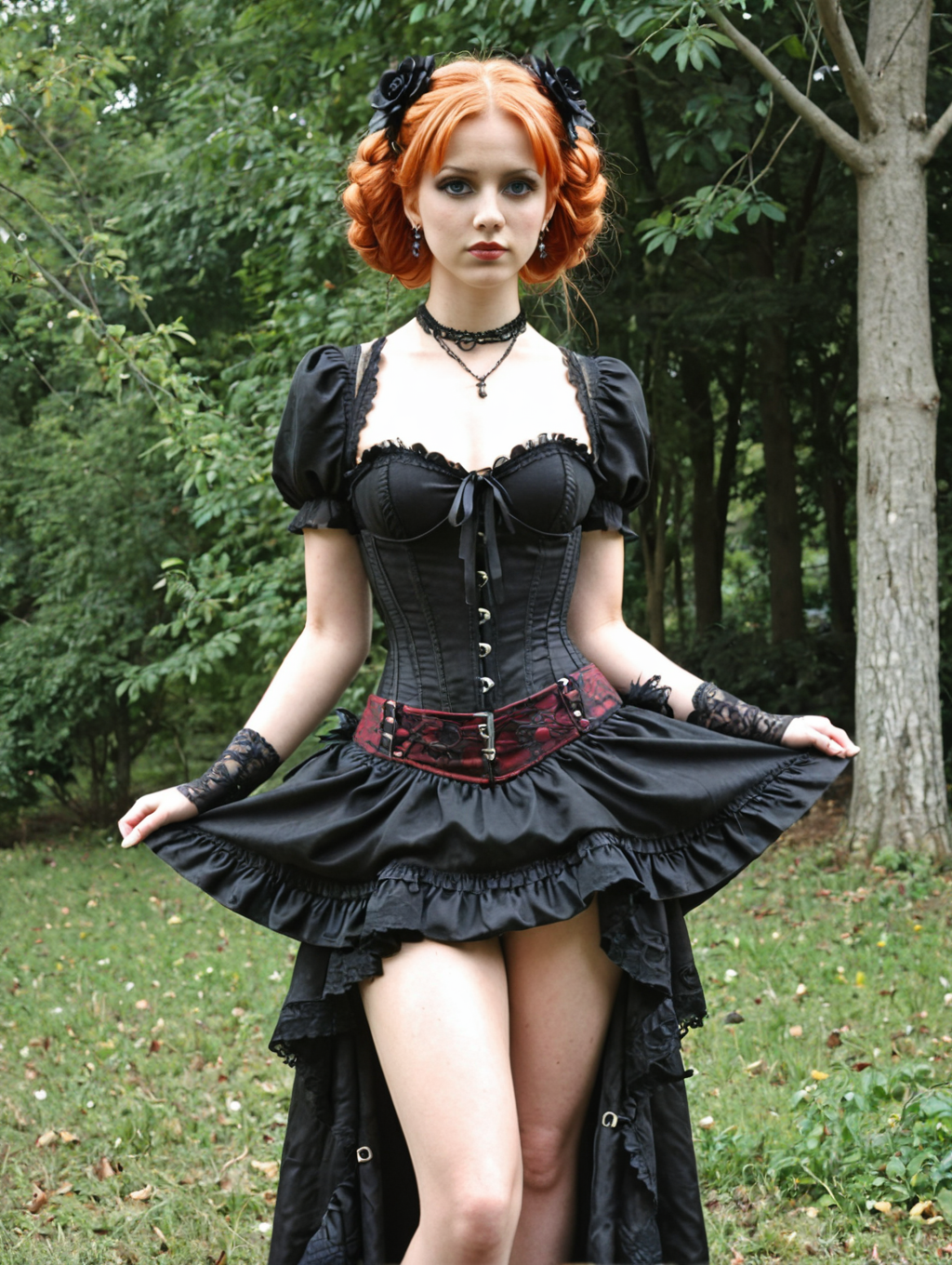 score_9, score_8_up, score_7_up, BREAK,

Victorian Gothic Romance, gothic, victorian, 1890 cloth, Gothic Romance 1890s, corset, solo, blue eyes, hair ornament, dress, jewelry, Goth girl, flower, red hair, earrings, hair flower, necklace, orange hair, tree, makeup, feathers, nature, outdoors, Gothic girl, cloth lift, brown stokings, gater belt, standing opened legs, bending, showing her ass

  






  







  



  









  





  



  











  




  
















  



  




  


  




  




  










  







  



  









  





  



  











  




  
















  

