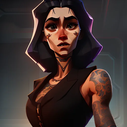 arcane style; graffiti full body portrait of a pliant, fine-boned, Relieved Spy woman, Stately, disgust, with long curly black hair wearing reindeer costume , digital art, trending on artstation, highly detailed, fine detail, intricate, outrun, vaporware