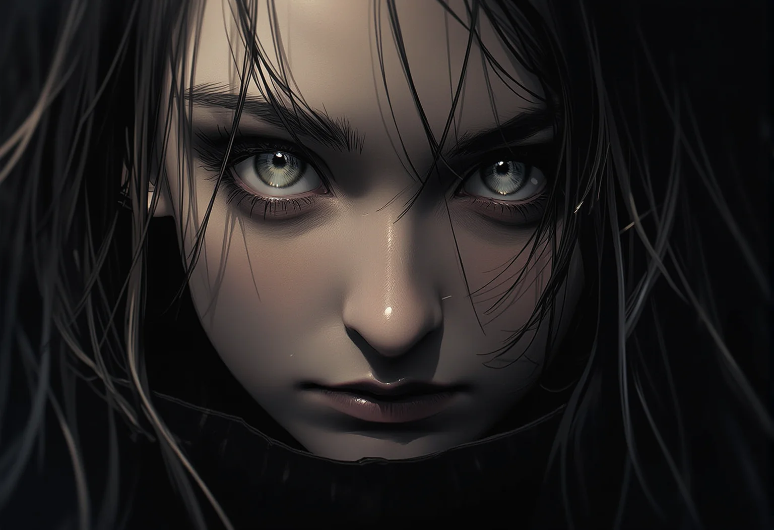 bv-anibrush. A full body shot of a stunning beautiful young woman in photorealstic style. The scene is mysterious., <lora:bv-anibrush-v1-flux.safetensors:1.0:1.0>