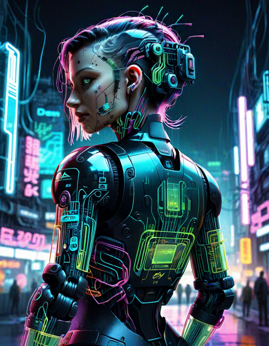 <lora:sdxl:1> solo, cyberpunk <lora:World_of_Glass_Filament:1> tiny neon glass filaments, neon
