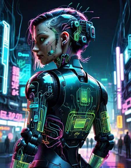 <lora:sdxl:1> solo, cyberpunk <lora:World_of_Glass_Filament:1> tiny neon glass filaments, neon