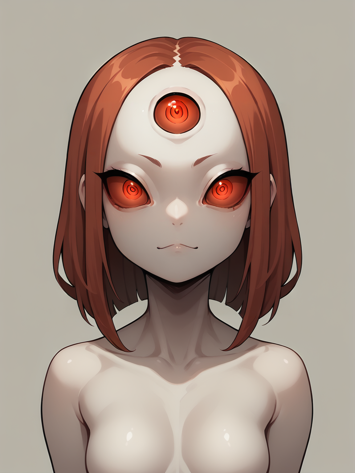 1girl 1hr9y9, three eyes, solo, sexy body, <lora:1hr9y9-10:1>, score_9_up, score_8_up