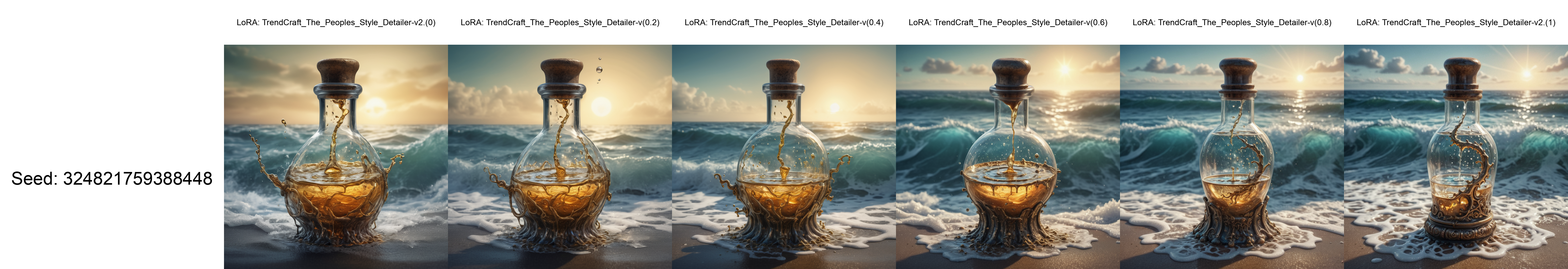 highly detailed image of a magical potion bottle leaking out into the ocean, delicate, beautiful, extremely high quality image, HDR, fantasy, photo  Centered in Perfect Composition, Complex Details Showing Unique and Enchanting Elements, Very Detailed Digital Painting, Golden Ratio, Dramatic Lighting, Very Realistic,