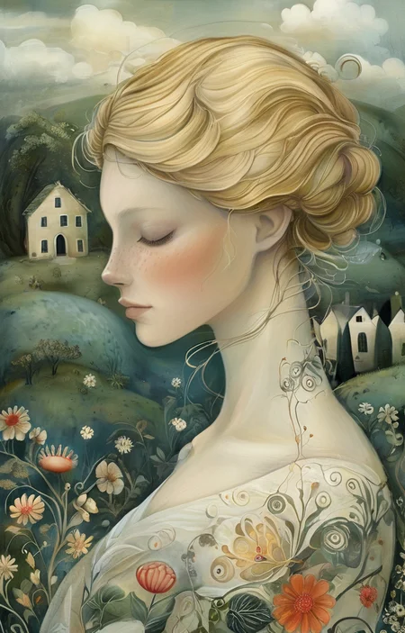 masterpiece,best quality,<lora:tbh148-sdxl:1>,illustration,style of Amanda Clark, tech genius teenage girl