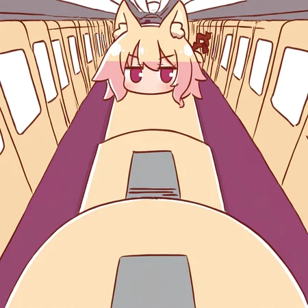 <lora:kemomimi_xl_lion:1>Kemomimi personating as a train,
kemomimi,objectification,