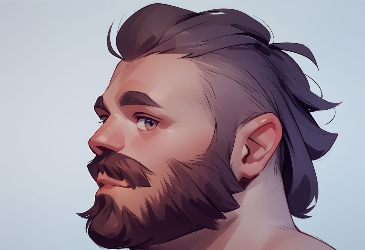 score_9, score_8_up, score_7_up, score_6_up, score_5_up, score_4_up, source_ cartoon, gay, 1boy, solo, sexy, rugged, (beard:1.9), [muscular|(musclegut:1.3)], , [massive|(stocky:1.3)], front profile, portrait, (twakastyle:1.5), (mullet:1.5), looking at viewer