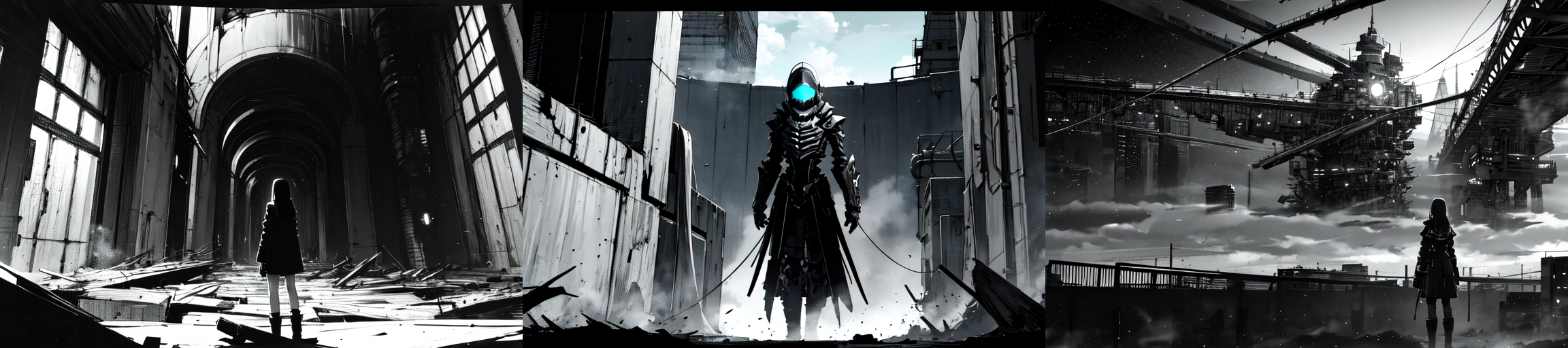 highly insanely detailed, masterpiece, top quality, best quality, highres, 4k, 8k, RAW photo, (very aesthetic, beautiful and aesthetic), 
__lazy-wildcards/subject/env-bg/nihei_tsutomu-blame-env/prompts__, 
<lora:ABARA:0.5>, 
(1girl:1.3), 
solo focus, 
__lazy-wildcards/dataset/background__,âââ