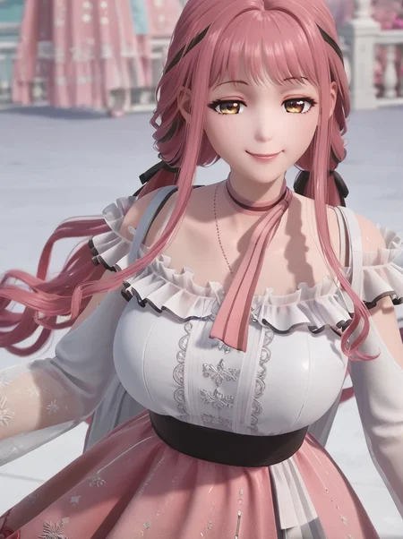 detailed background, shiny skin, posing, rating safe,
<lora:nikki.pony:1>,
nikki,
huge breasts, wide hips,
smug, half-closed eyes, leotard,