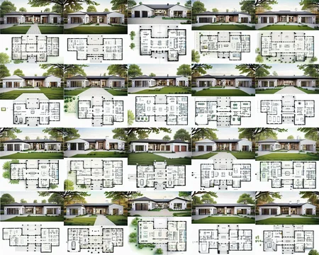 architecture <lora:xsarchitectural-19Houseplan:1>