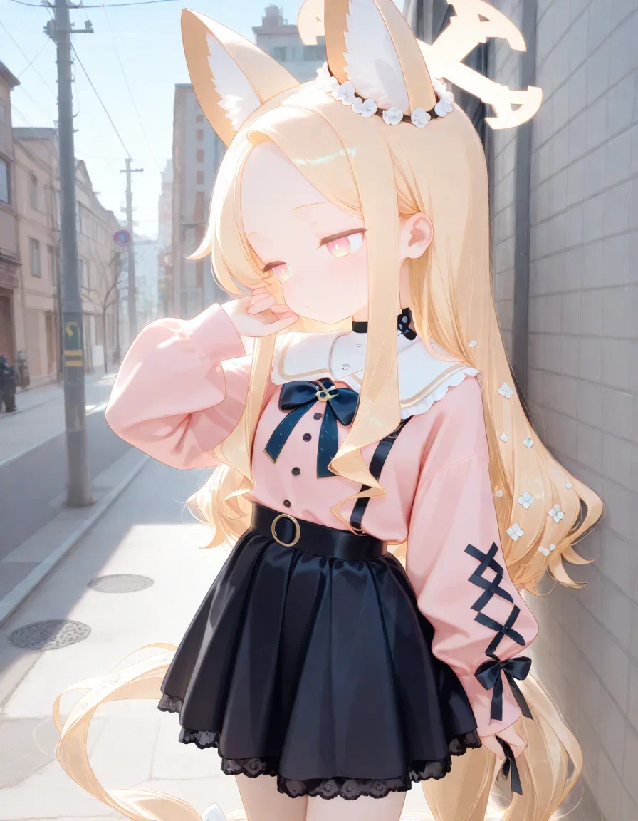 1girl, seia \(blue archive\), jirai kei, streetwear, very awa, masterpiece, best quality, amazing quality, absurd res, hi res, highres, <lora:NoobV065sHyperDmd:0.3> <lora:naitian_epoch_12:0.8>