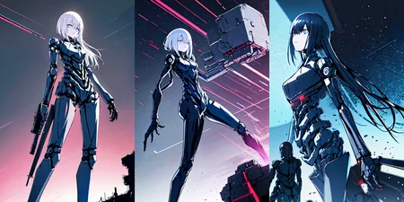 (otherworldly), highly insanely detailed, masterpiece, top quality, best quality, highres, 4k, 8k, RAW photo, (very aesthetic, beautiful and aesthetic),
Sanakan,
__lazy-wildcards/cosplay-char/blame/cibo/prompts__,
<lora:BLAME_Sanakan_v1:1>,
(1girl:1.3),
solo focus,
__lazy-wildcards/dataset/background-color__,âââ