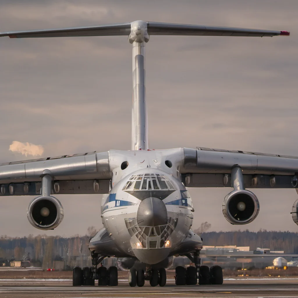 close up il_76 on runway <lora:il_76:1>