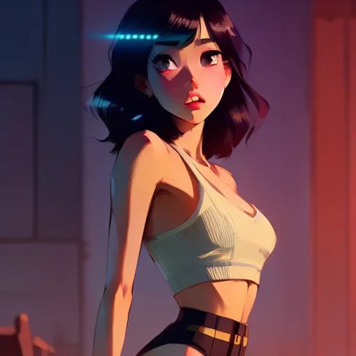 full body female , (black hair), green eyes, long hair, smirking, by (((Atey Ghailan and Emmanuel Shiu))), standing in a average shrine, at sunrise
(<SamDoesArt1>:0.84)