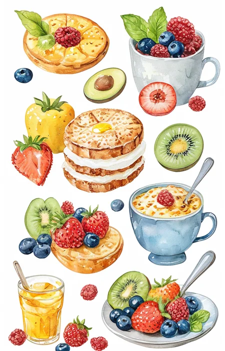masterpiece,best quality,<lora:tbh32-sdxl:0.9>,illustration,food animals
