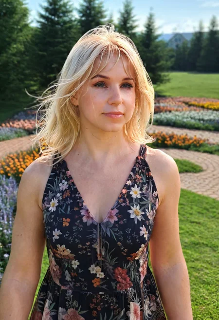 masterpiece,uhd,8k,detailed,intricate, digital art inspired by Greg Hildebrandt, trending on Artstation,
small breasts, nipples, fantasy art, beautiful female, pretty, blonde hair, beautiful female, gorgeous woman, pretty face, braless. skimpy summer dress, nipslip. visible rounded small tits. early morning sunrise, outside, summer meadow, lots of flowers,
,style by Arthur Rackham,style by Darek Zabrocki,style by Laurie Greasley,style by Alfred Cheney Johnston, detailxl