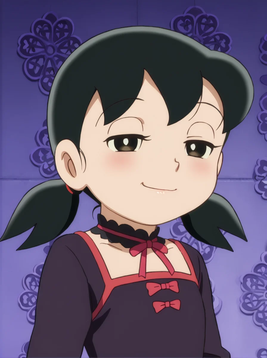 detailed background, shiny skin, posing, rating safe,
<lora:shizuka.pony:1.0>,
shizuka,
gothic fashion, dress, long sleeves, lace, frill,
smug,