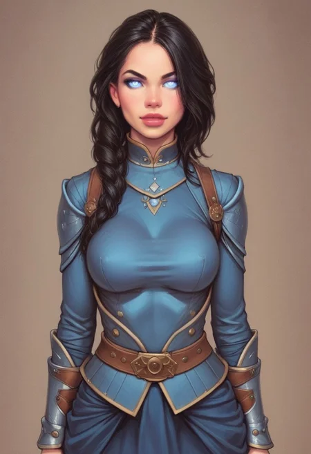 (((front view, dynamic angle))),
comic style, looking at viewer, highly detailed, source_comic_illustration, from front, 1girl, illustration, comic style, looking at viewer, highly detailed, source_comic_illustrationskinny, looking at viewer, 1girl, masterpiece, best quality, cowboy shot, girl, realistic drawing, anime, by Sam Yang, sharp highly detailed 2d illustration, comic art, (hyperrealism, soft light, sharp),
BREAK
bestifacator, weapon, sword, black glowing eyes, dynamic pose, castle manor
((((full-clothed))))
BREAK
(((((medieval castle background)))))
score_9, score_8_up, score_7_up, score_6_up, source_cartoon, rating_explicit, Expressiveh, (((((upper body))))), dynamic pose