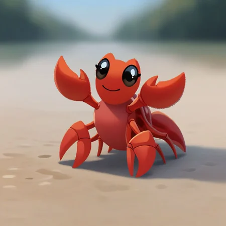 score_9, score_8_up, score_7_up, pikaole no humans animal focus, (crab:1.3), fur, full body solo blurry background, cute rating_safe source_furry, (dynamic pose:0.5)