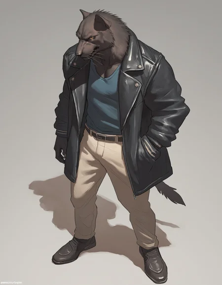 score_9,score_8_up,score_7_up,score_6_up,score_5_up,score_4_up,
solo,male,anthro,mature male,black panther,clothed,jacket,
pngx,
,<lora:PNGX_Style_Pony:0.8>