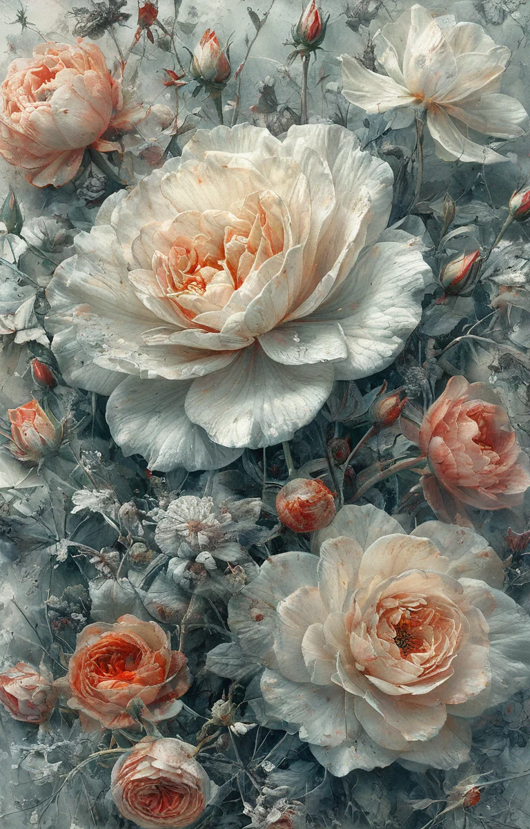 masterpiece,best quality,<lora:tbh51-sdxl:0.75>,illustration,Pale flowers,