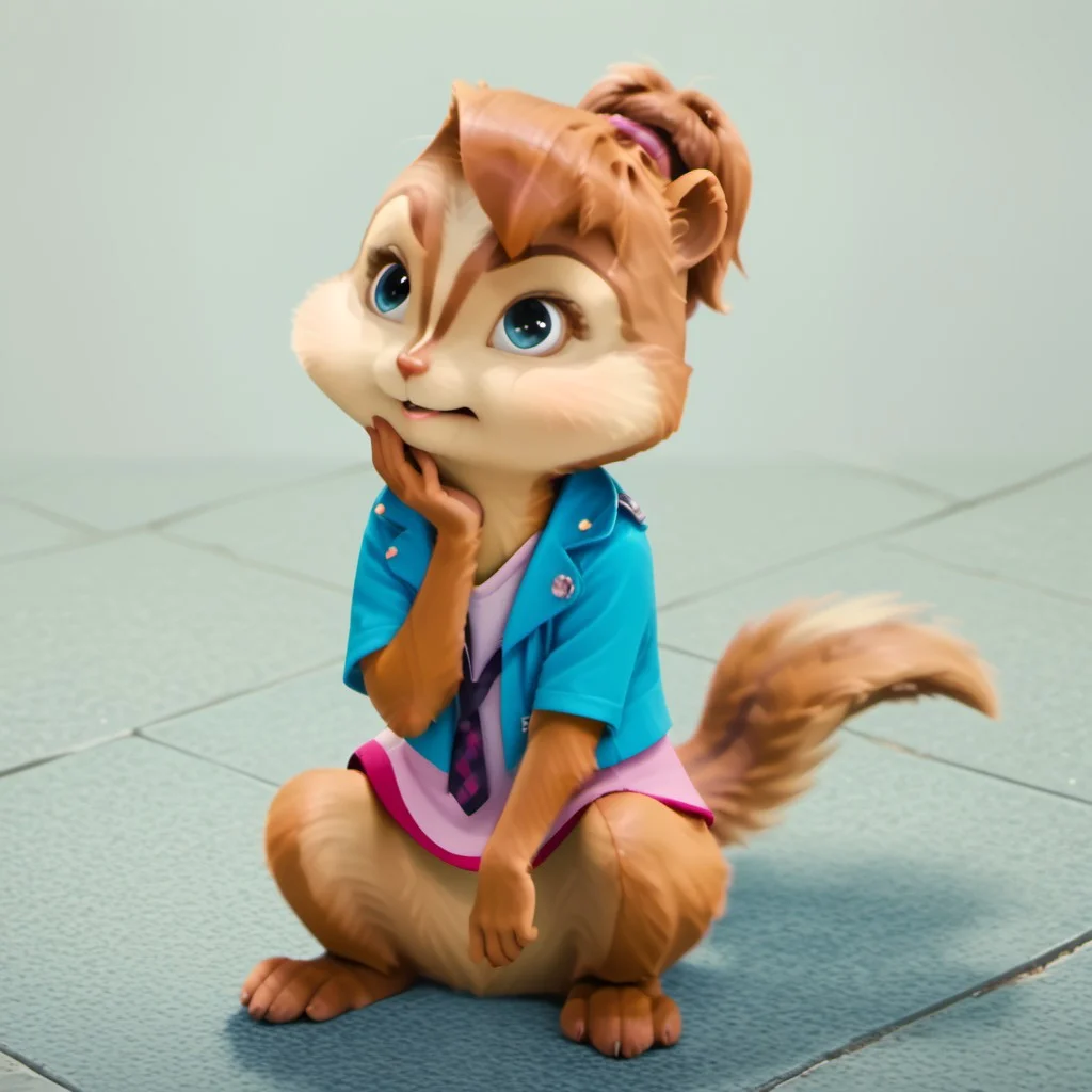 Score_9, score_8_up, score_7_up, source_furry, brittany miller, chipmunk, chipmunk girl, furry female, furry, 3d, render, white background, He sits on his knees, bored, hands on his cheeks, looking offended at the viewer with contempt
<lora:Brittany_Miller__Alvin_and_the_Chipmunks__CG_Movie_version:0.8>